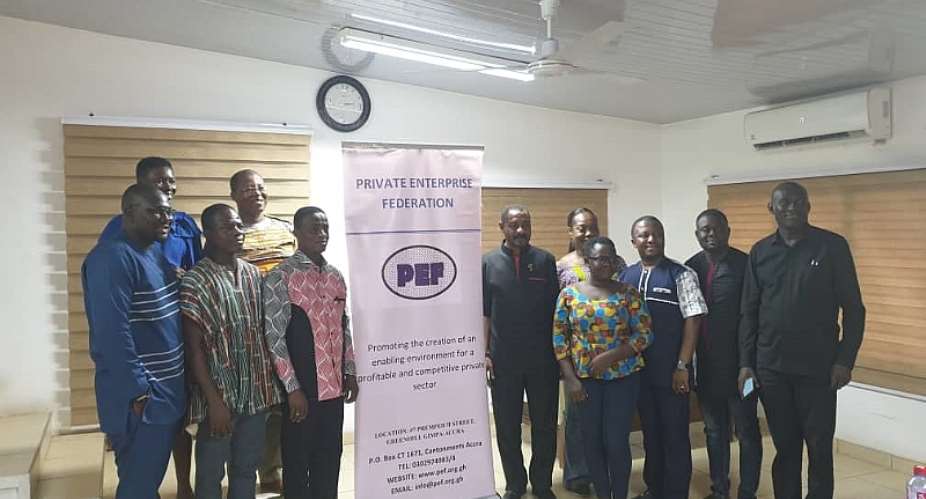 Ghana Chamber Of Young Entrepreneurs Now Members Of The Private Enterprise Federation