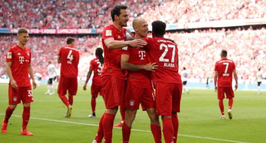 Robben, Ribery Strike In Perfect Farewell As Bayern Seal Bundesliga Title In Style