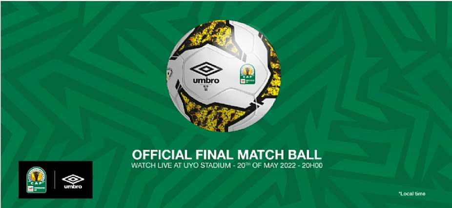 Official match ball for CAF Confederation Cup final revealed