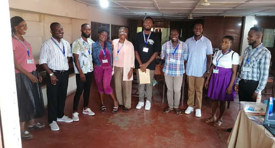 10 African Return Migrant Members of Mlgwui undergo business coaching training in Takoradi