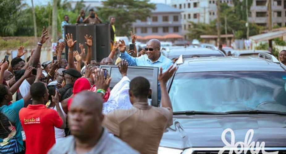 Mahama Receives Rousing Welcome Amidst Cedi Appreciation