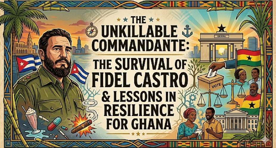 The Unkillable Commandante: How Fidel Castro Defied 638 Assassination Plots and What It Teaches Ghana About Institutional Resilience