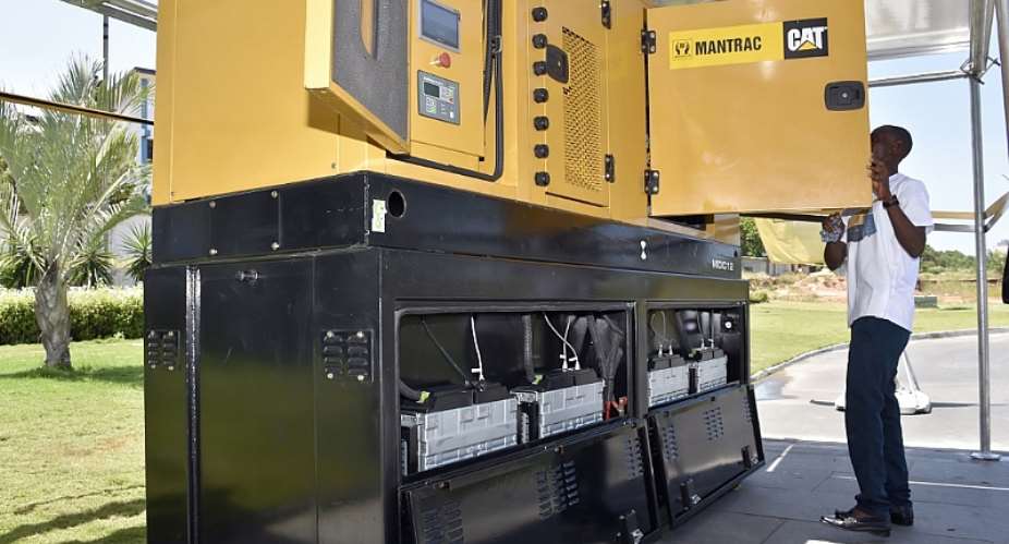 Mantrac Ghana Launches First Ever Hybrid Power Generating Sets In Ghana