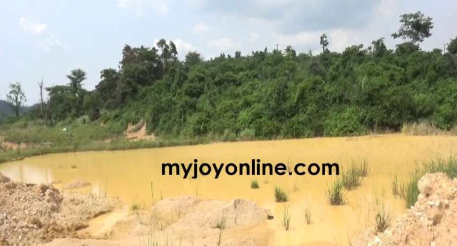 Uncovered galamsey pits plunge Amansie West into malaria endemic area