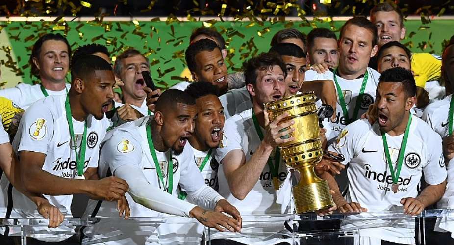 KP Boateng Wins German DFB Pokal Cup With Eintracht Frankfurt