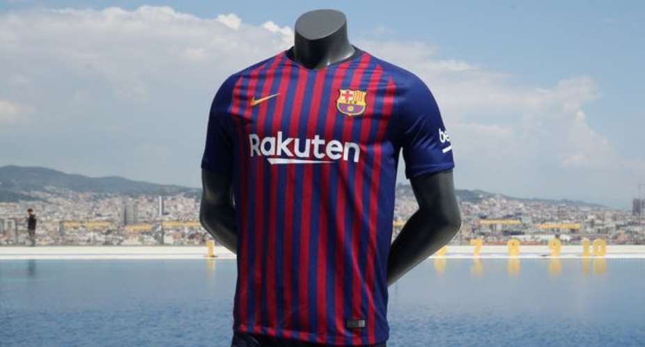 Barcelona Launch New Nike Home Kit For 201819 Season PHOTOS