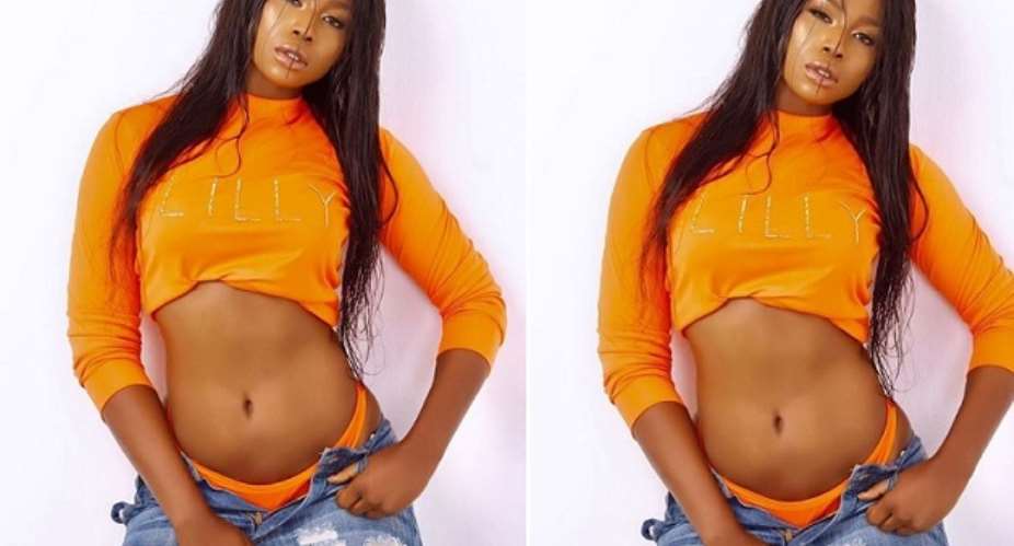 Actress, Lilly Afe Shares Steamy hot Photos with her fans