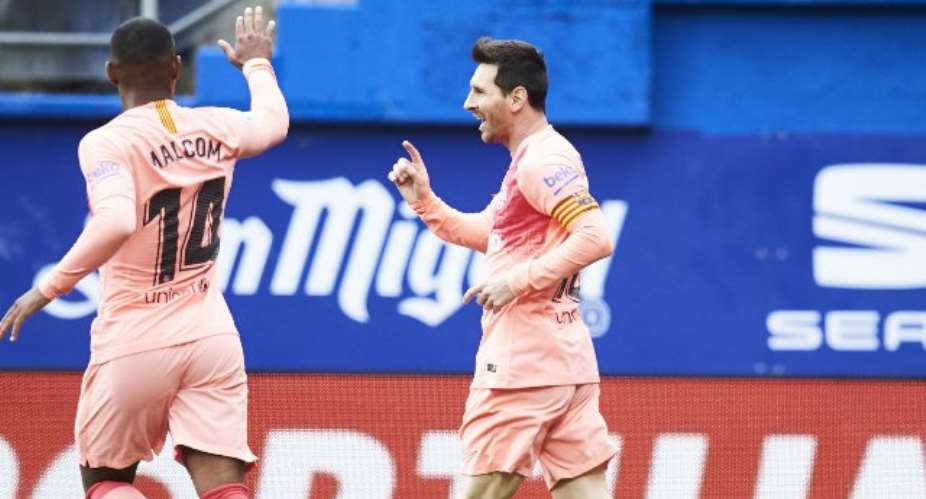 Barca Held By Eibar Despite Messi Double