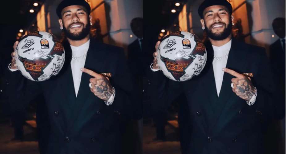 Brazil and PSG star Neymar buys 2021 AFCON final ball for a whopping €160,000