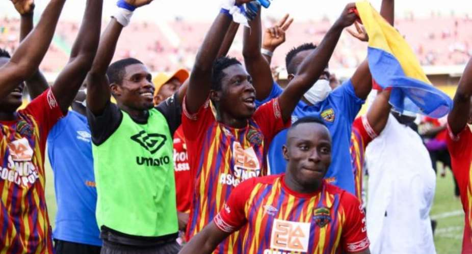 Samuel Inkoom scoresas 'depleted' Hearts floored Bibiani Gold Stars