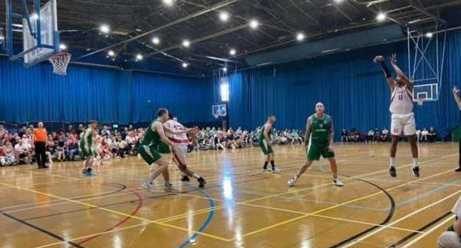 Jersey and Guernsey were playing a match at Fort Regent when Jerseys Guillaume Hoareau collapsed