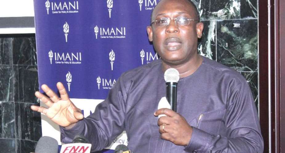 Senior Vice President of IMANI Africa, Kofi Bentil