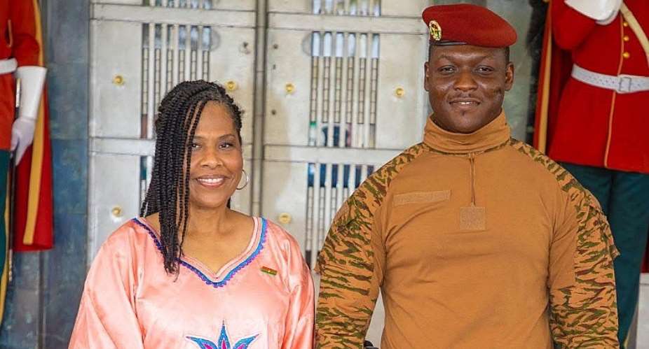 Nathalie Yamb and Ibrahim Traore