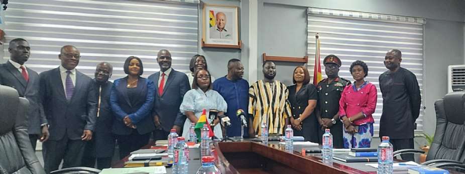 George Opare-Addo charges new NSA board to tackle ghost names scandal and restore credibility