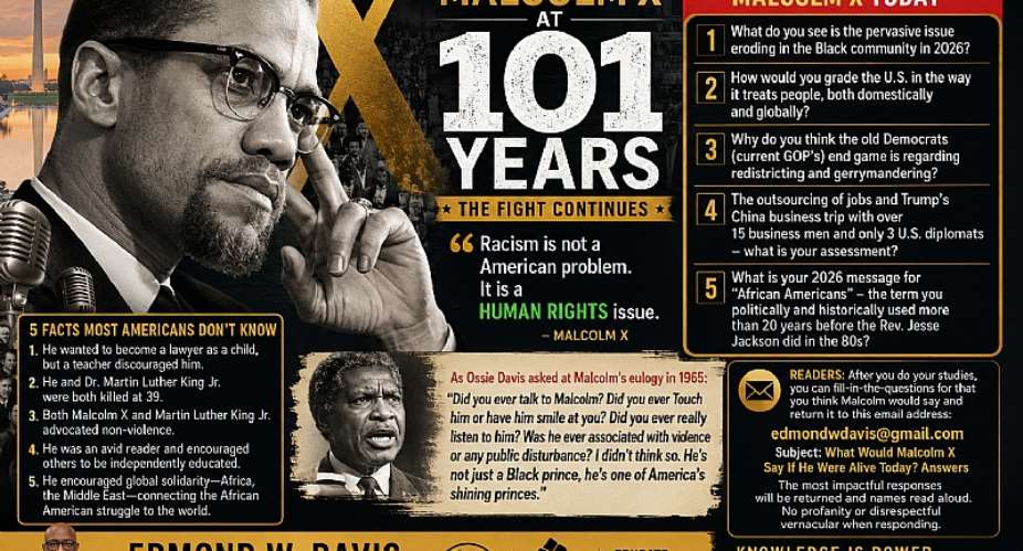Malcolm X At 101: What Would He Say About America In 2026?