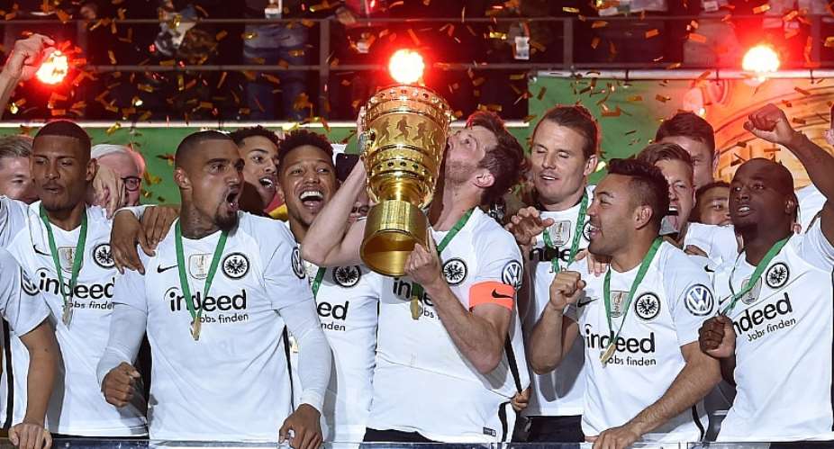 KP Boateng Wins DFB Pokal Cup With Eintracht Frankfurt VIDEO
