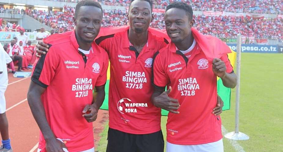 Ghanaian Trio Kwasi Asante, James Kotei And Nicholas Gyan Win Tanzanian Premier League With Simba SC