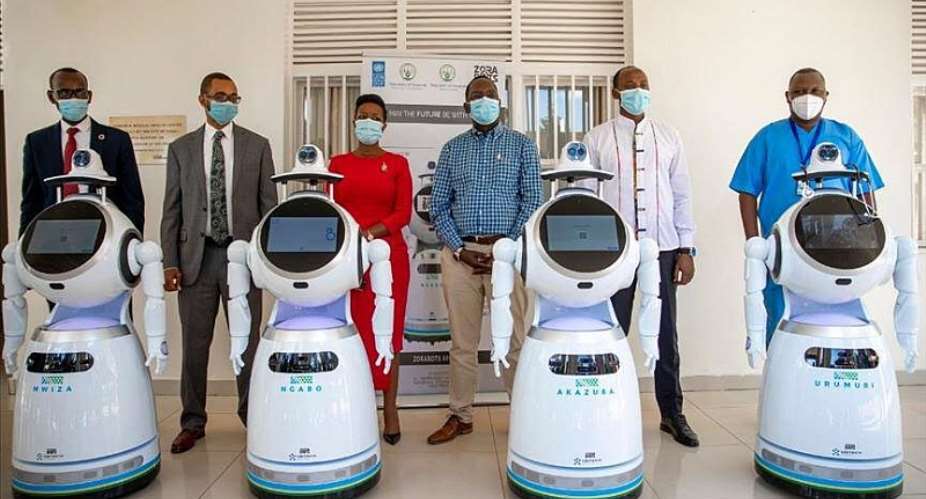 Covid-19: Rwanda Deploy Robots To Treat Patients