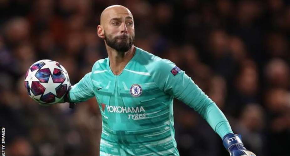 Caballero joined Chelsea on a free transfer from Premier League rivals Manchester City in 2017