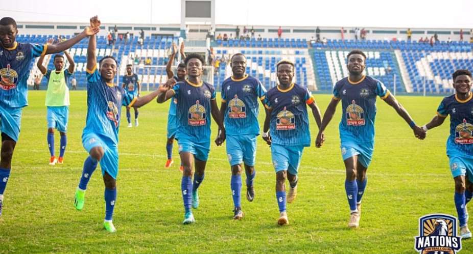 Dr Kwame Kyeis Nations FC secure Ghana Premier League promotion