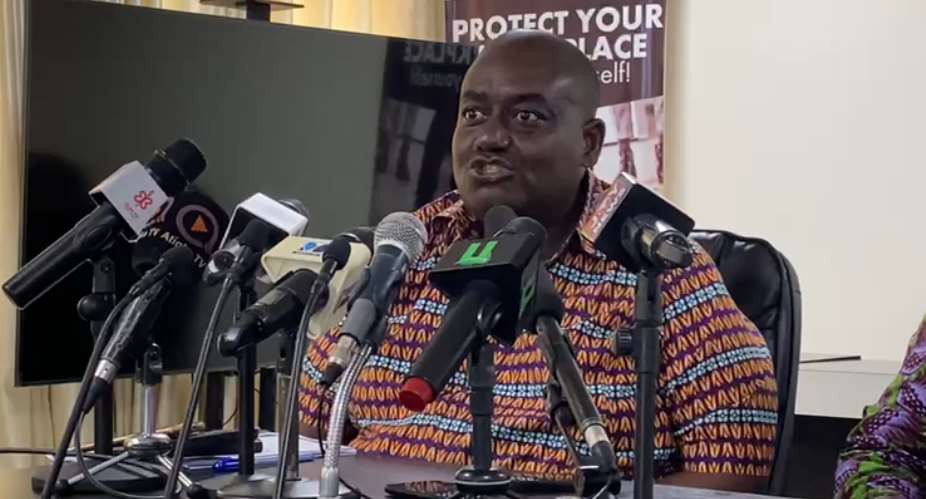 Head of CLOGSAG, Dr Isaac Bampoe Addo