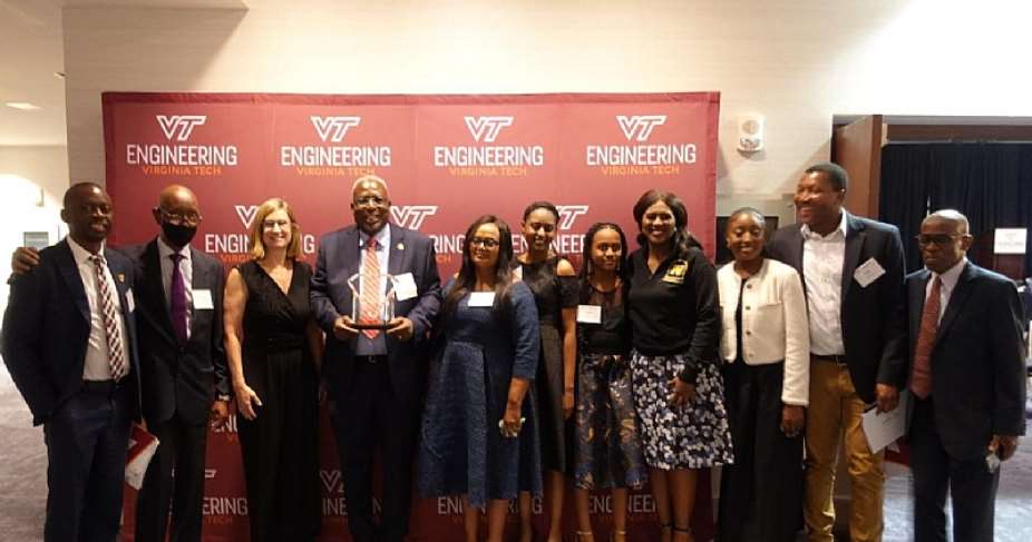 Prof. McBagonluri receives top engineering honour