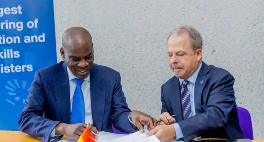 Haruna Iddrisu Signs Landmark AI Education Deal With Google for Education
