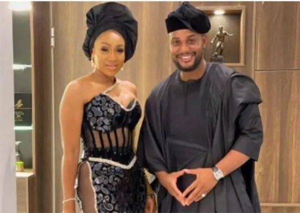 Alexx Ekubo and Ebube Nwagbo
