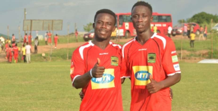 Asante Kotoko new signings Collin Ameyaw and Augustine Sefa share first day experiences