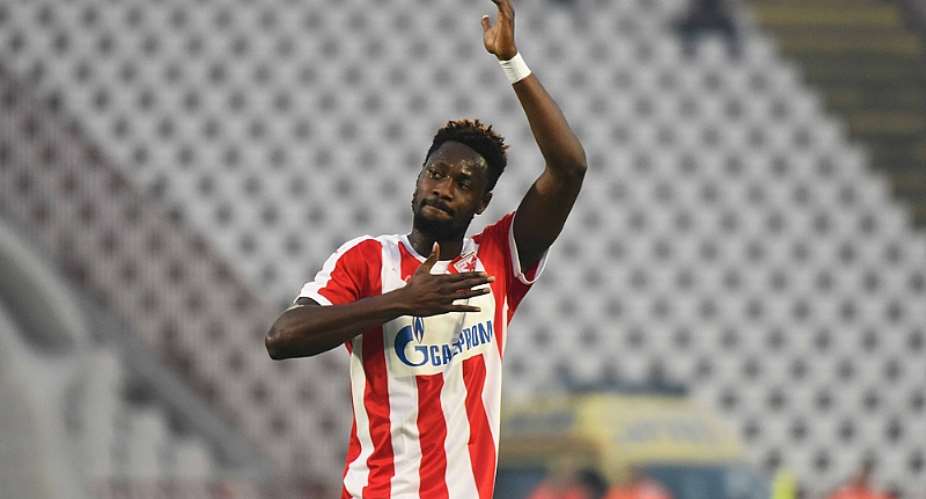 Richmond Boakye bags hat-trick on final day to tally 13 league goals but Red Star Belgrade miss out on Serbia title