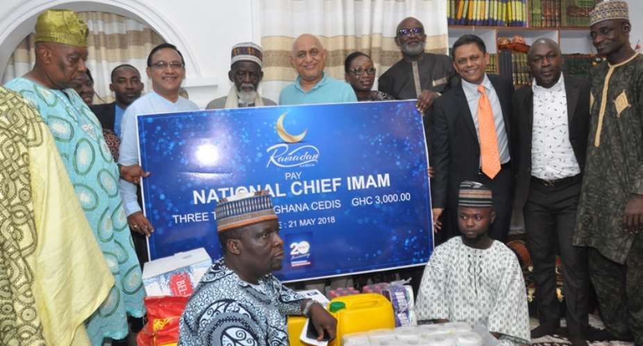 QNET Donates To The National Chief Imams Orphanage And Educational Trust Fund