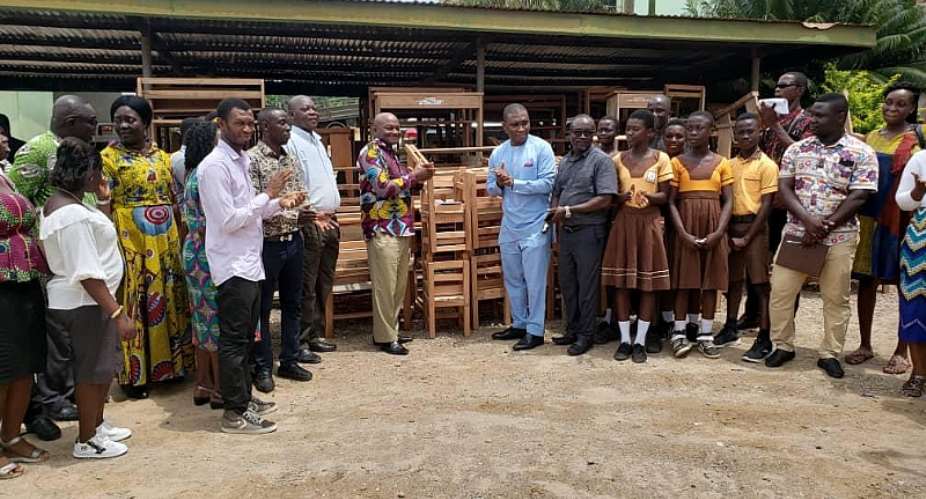 Tarkwa-Nsuaem MP Donates 250 Furniture To Education Directorate