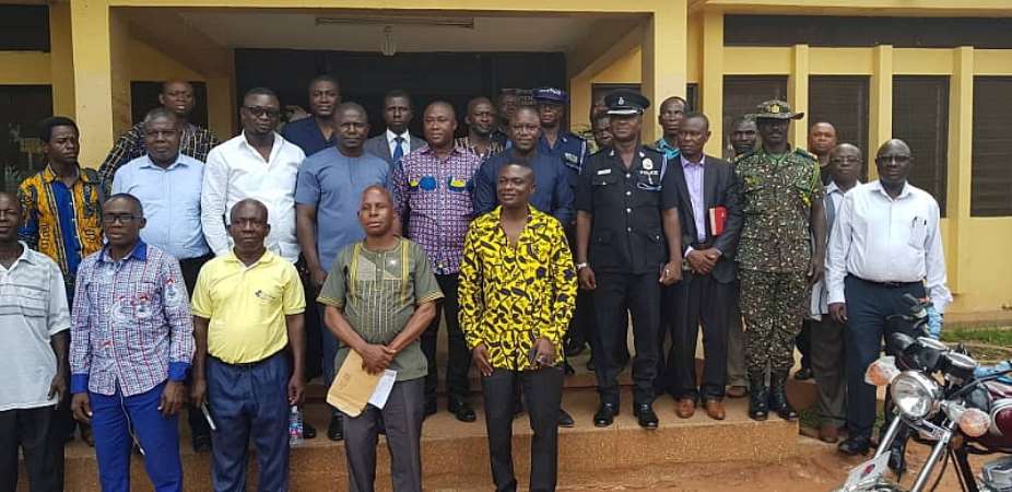 Techiman Municipal Security Committee Tightens Against Terror Threats