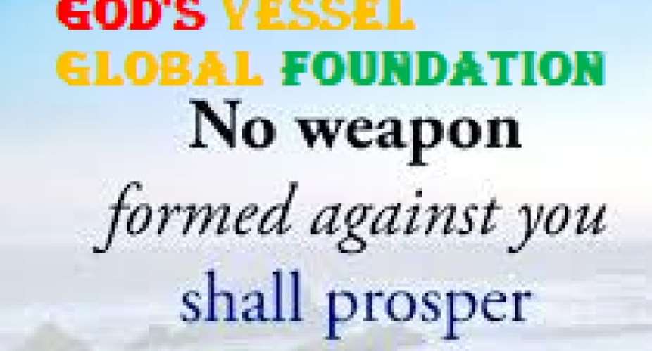 No weapon forged against us will prevail