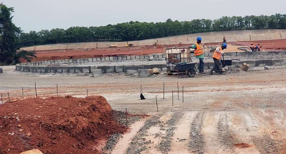 Govt satisfied with progress, quality of work executed so far on Boankra Inland Port — Simon Osei Mensah