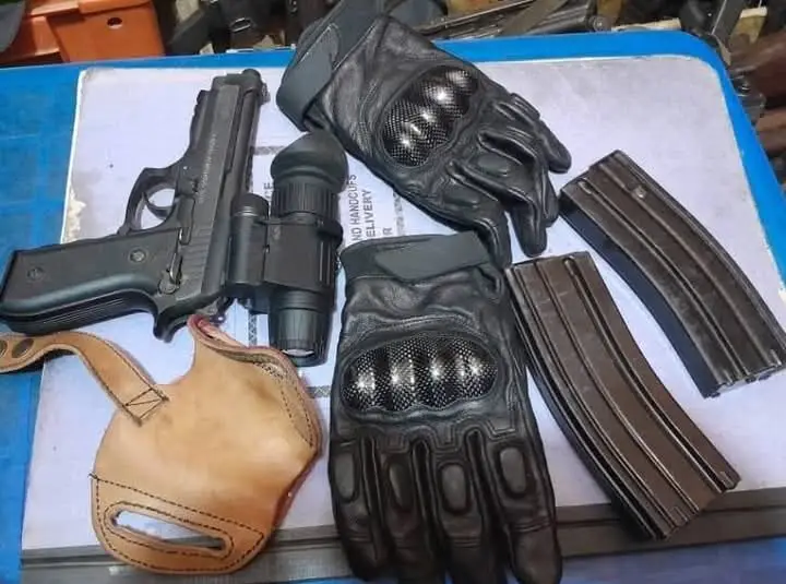 Two young men arrested in Walewale for stealing pistol belonging to Immigration Officer