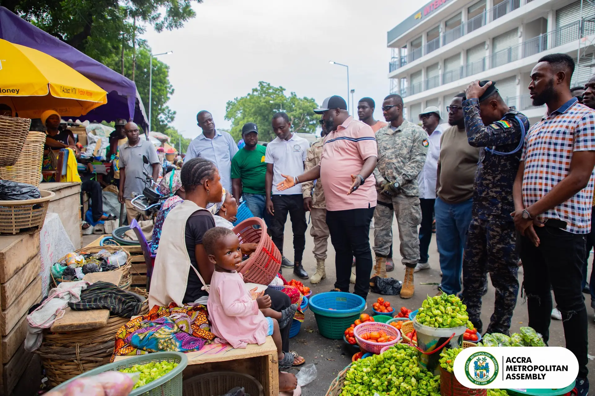 Accra Mayor says seized goods from decongestion exercise will be donated to Prisons Service