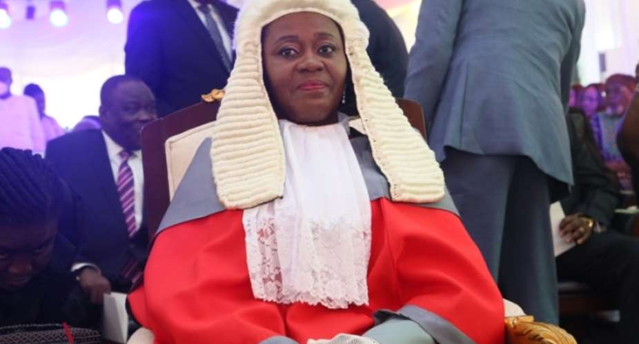 Suspended Chief Justice Gertrude Araba Esaaba Sackey Torkornoo