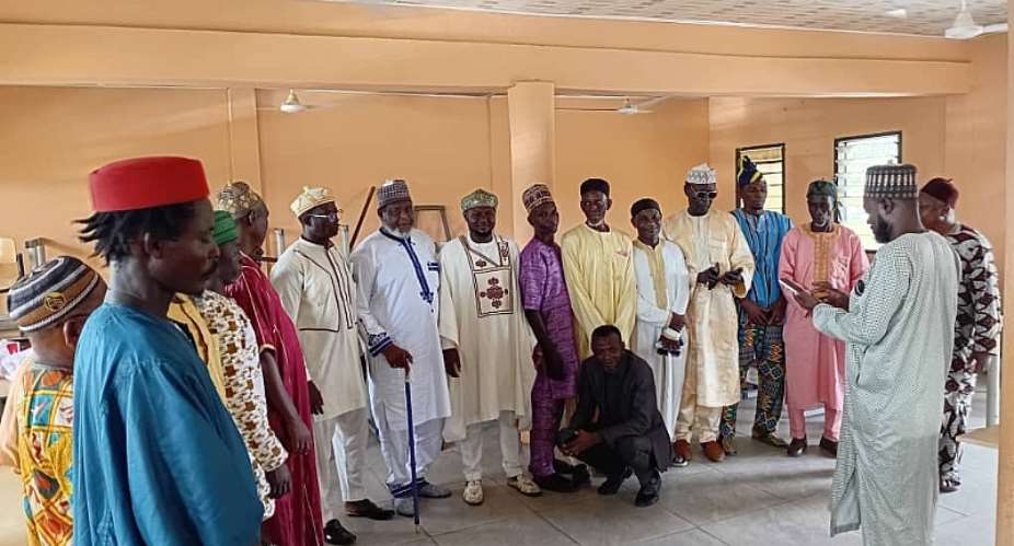 Executives of Western Region Heads of Zongo Chiefs