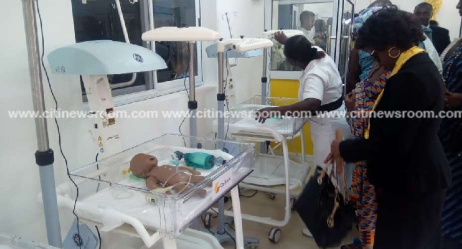 Tafo Government Hospital Gets Completed Baby Care Unit From Cal Bank