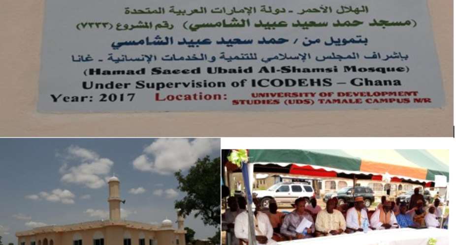 ICODEHS Is Still Making Strides; A New Magnificent Mosque For UDS In Tamale