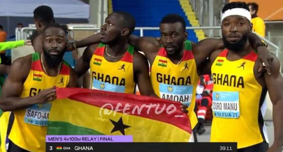 World Relays: Ghana disqualified in final despite finishing 3rd