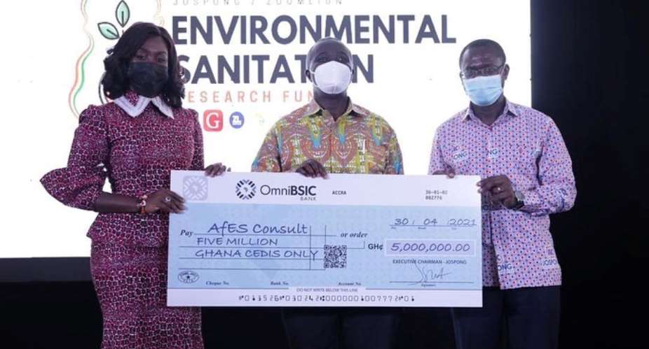 Accra: Big boost for research with GHC5 Million Cedi Environmental Sanitation Research Fund
