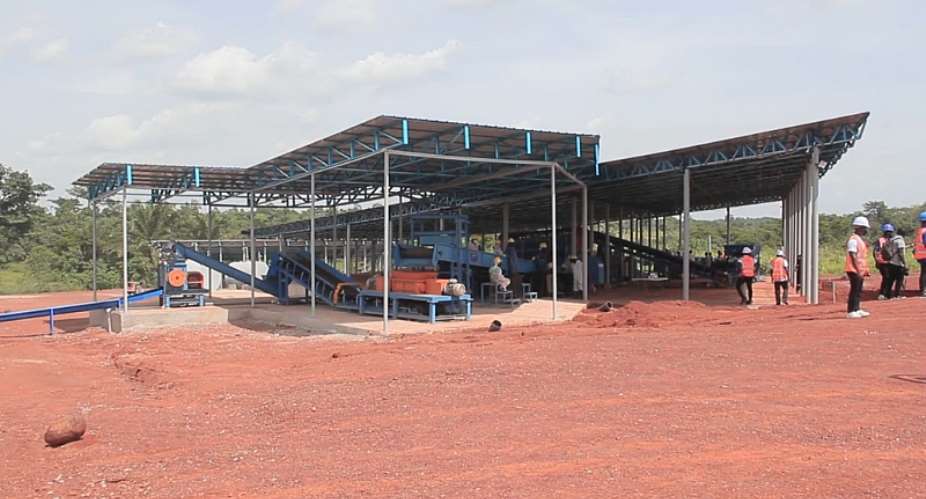 Waste treatment plant commissioned at Gyankobaa