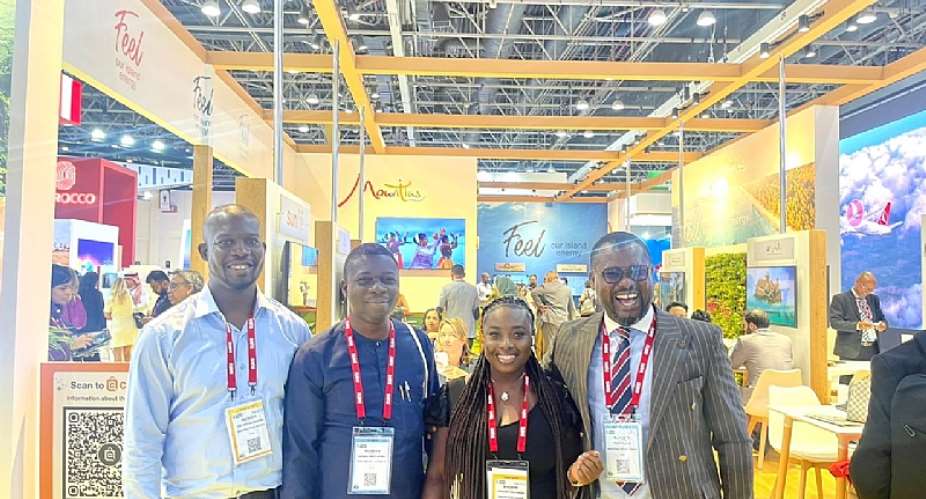 Abeiku Santana leads African Tourism Revolution at the Arabian Travel Market 2023