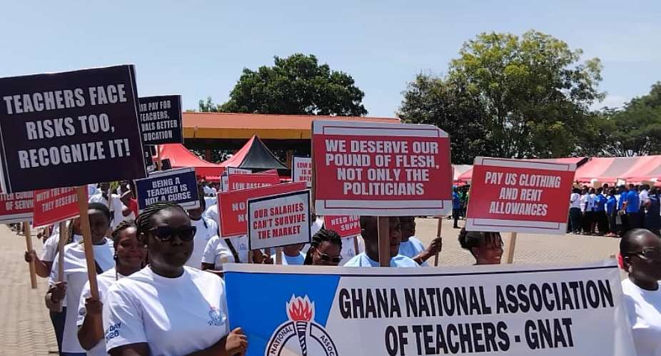 Workersdemand living wage and pension reform at Volta-Oti May Day celebration