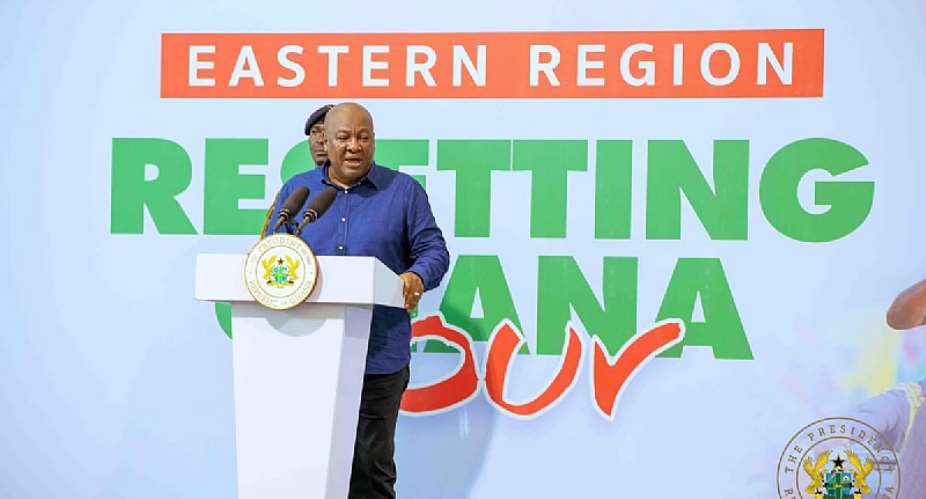 President Mahama pushes decentralisation, health and agriculture reforms in Koforidua