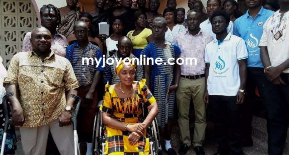 Asantehemaa joins fight against stigmatization of kids with Cerebral Palsy