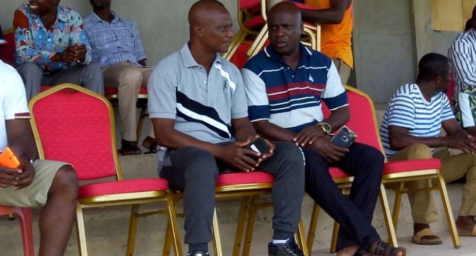 Black Stars coach Kwesi Appiah scouts on Bechem United-Guan United MTN FA Cup clash