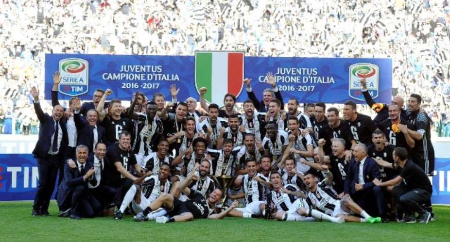 Juventus win sixth Serie A title in a row with Crotone victory
